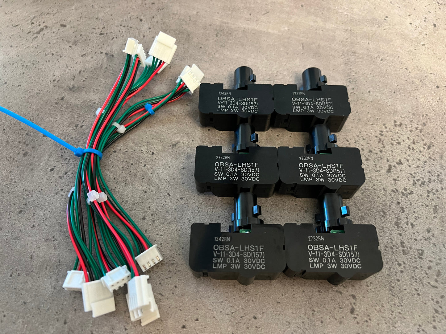 LHS1F switch and harness set for SDVX
